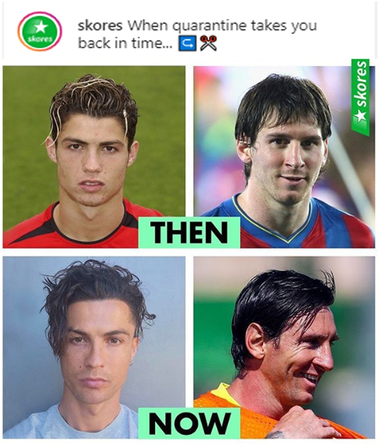 Ronaldo i Messi WRÓCILI do młodzieńczego wyglądu! :D